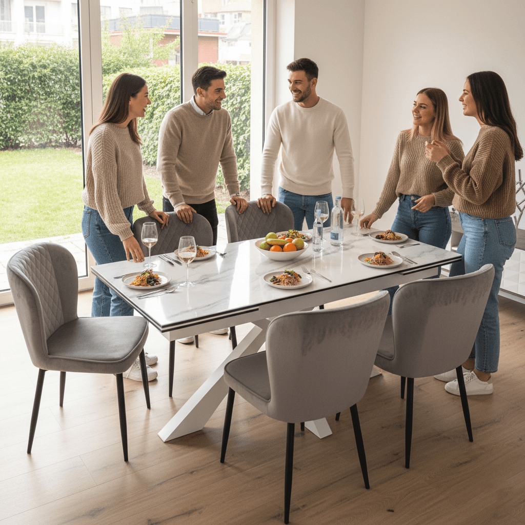 Masa Extensibilă Italiană: Ghidul Complet pentru Alegerea Investiției Perfecte în Design și Funcționalitate