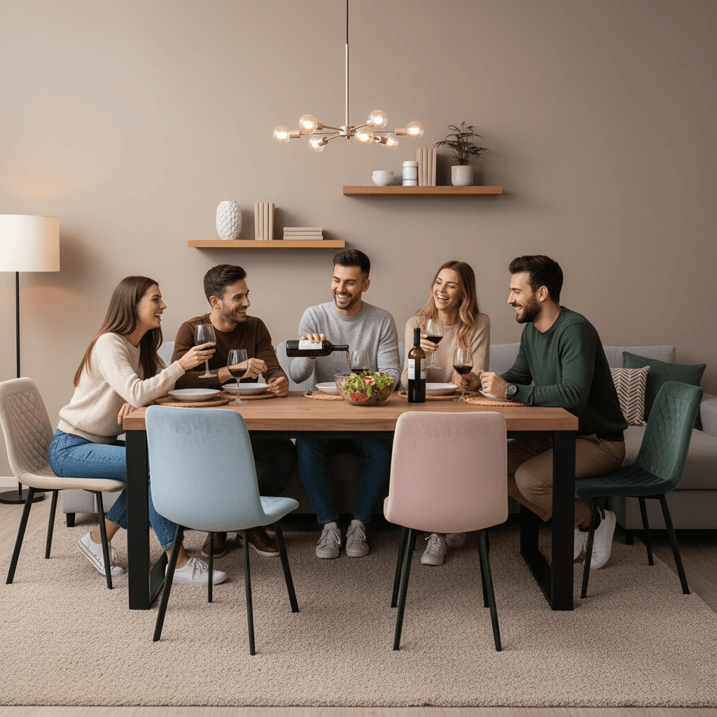 Scaune Moderne Italiene: Cum Să Combini Confortul Ergonomic cu Designul de Lux în Locuința Ta