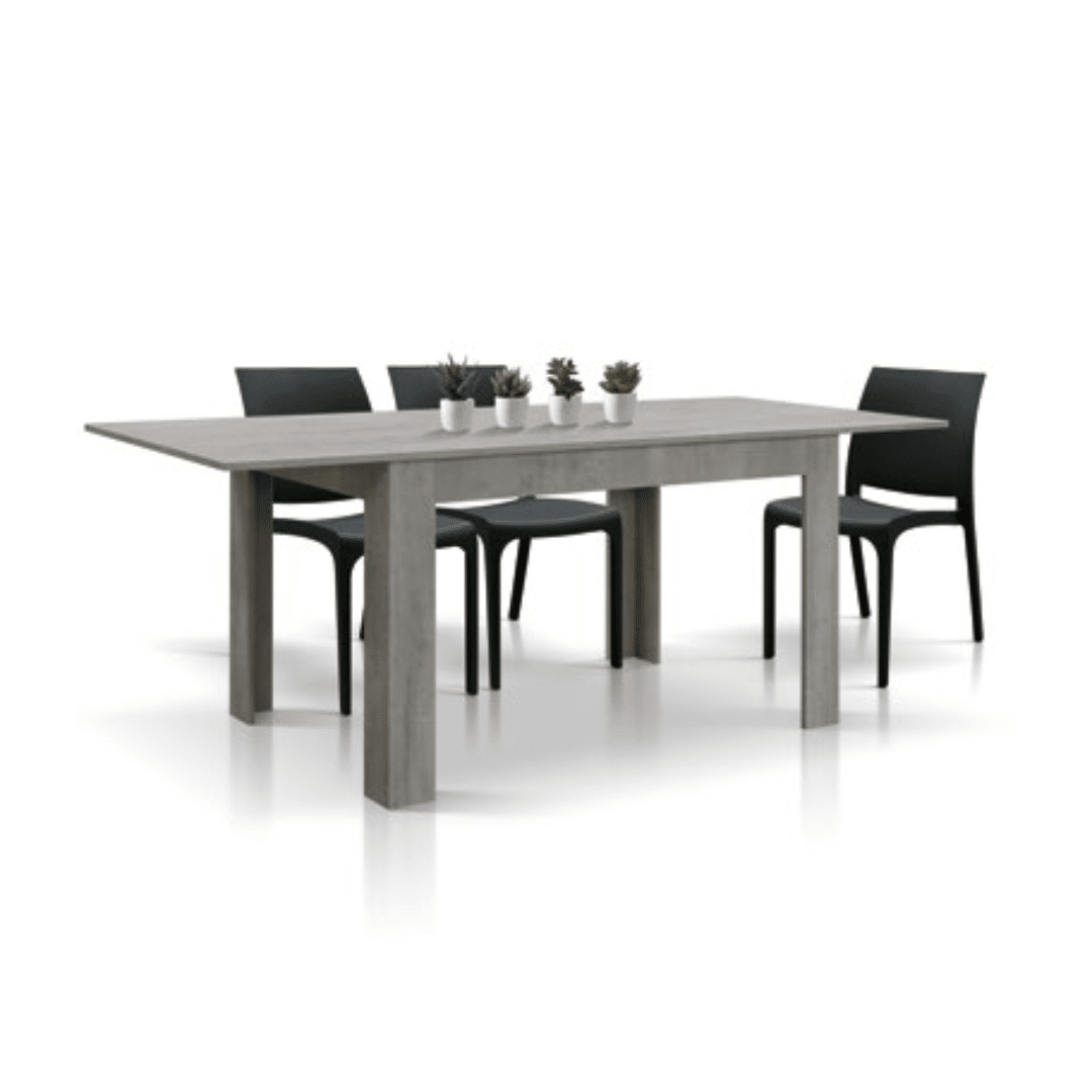 MASA LIZZY extensibila 140cm/90 cm - GRI CIMENT