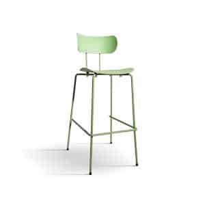 Set 4 scaune metalice BAR MARSIGLIA -HORECA- h 108 cm