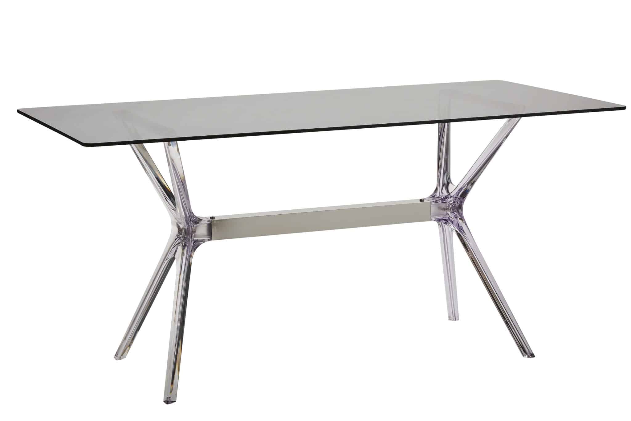 MASA POLIPROPILENA MALIBU - 160 cm / 80 cm - FUME