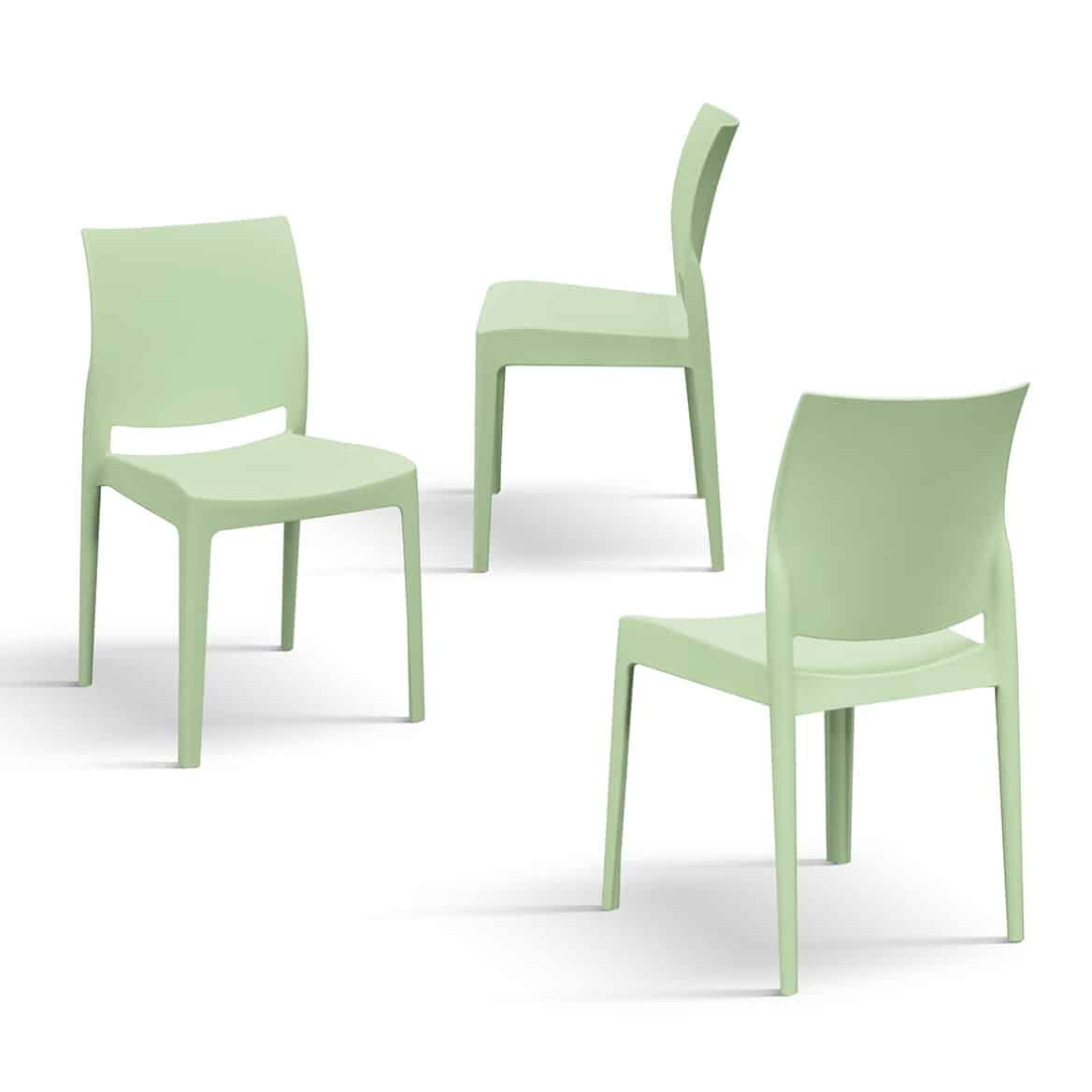 scaun pastello polipropilena horeca