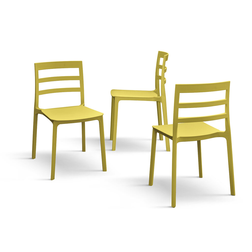 scaun rigato polipropilena horeca