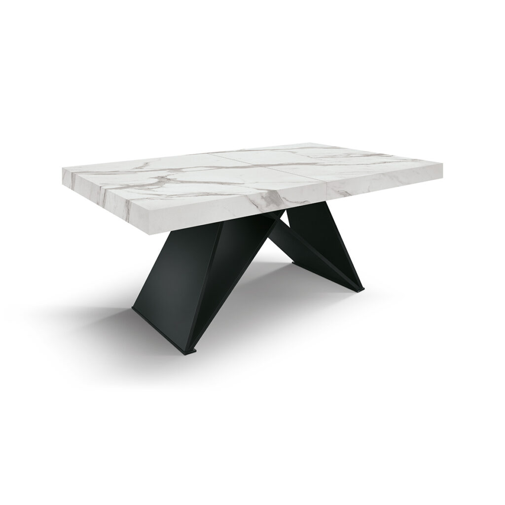 masa carole extensibila, picior mdf