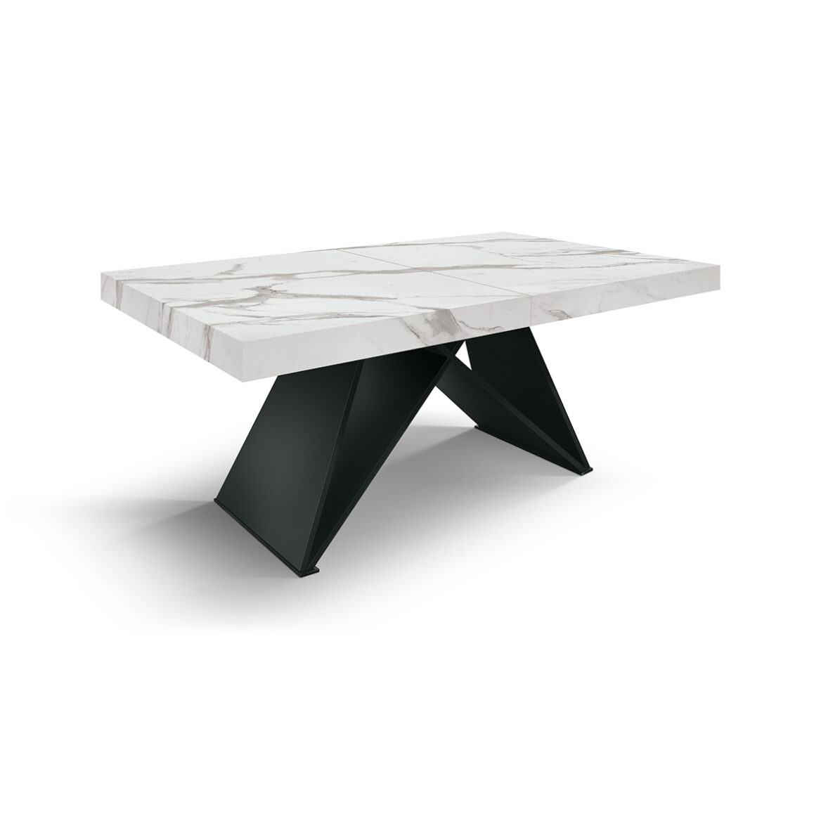 masa carole extensibila, picior mdf