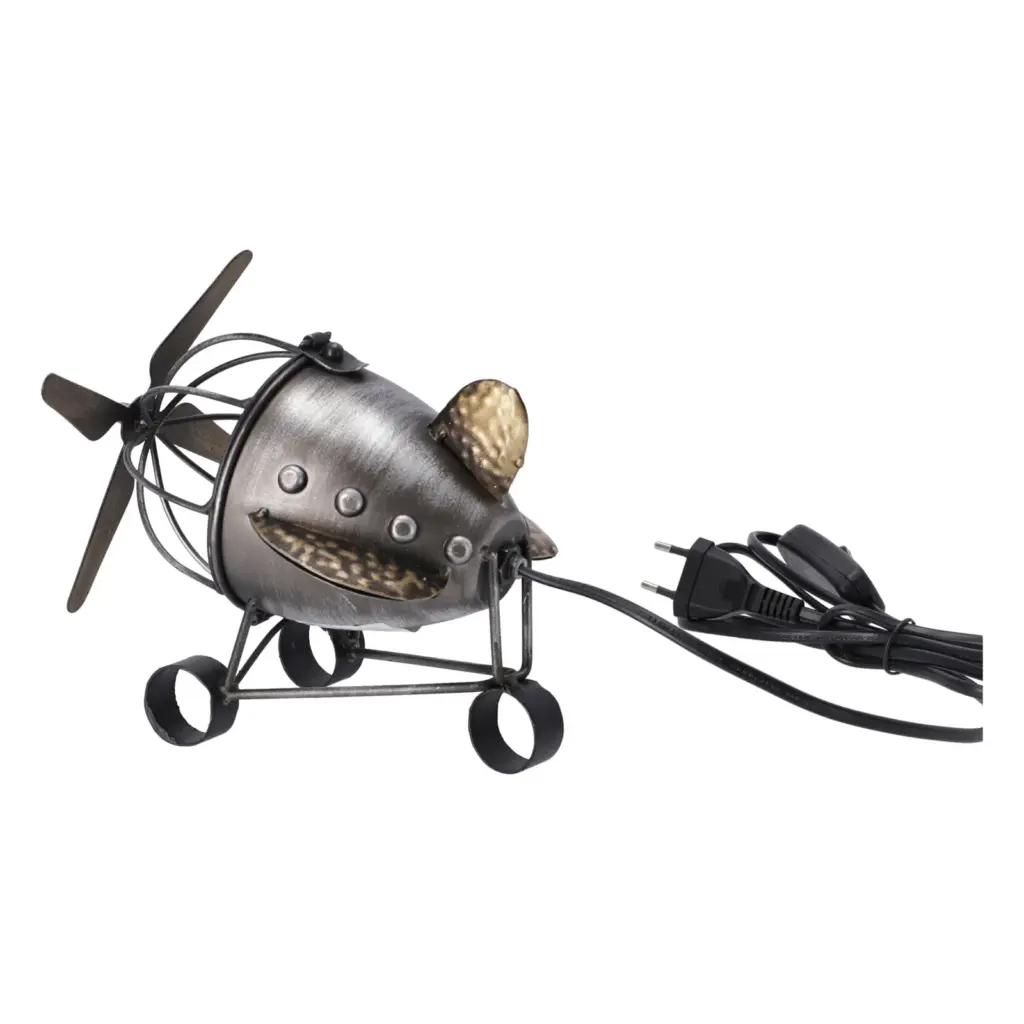 lampa de masa avion h 23 cm