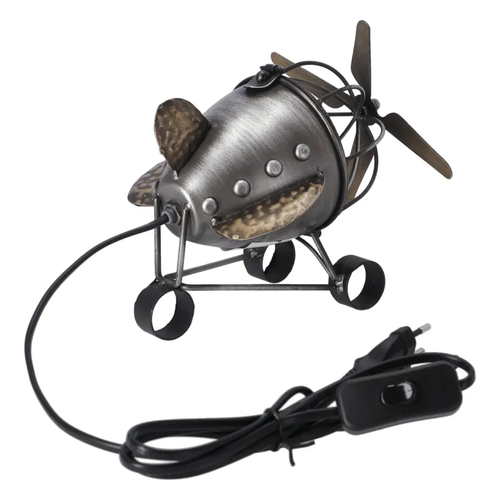 lampa de masa avion h 23 cm