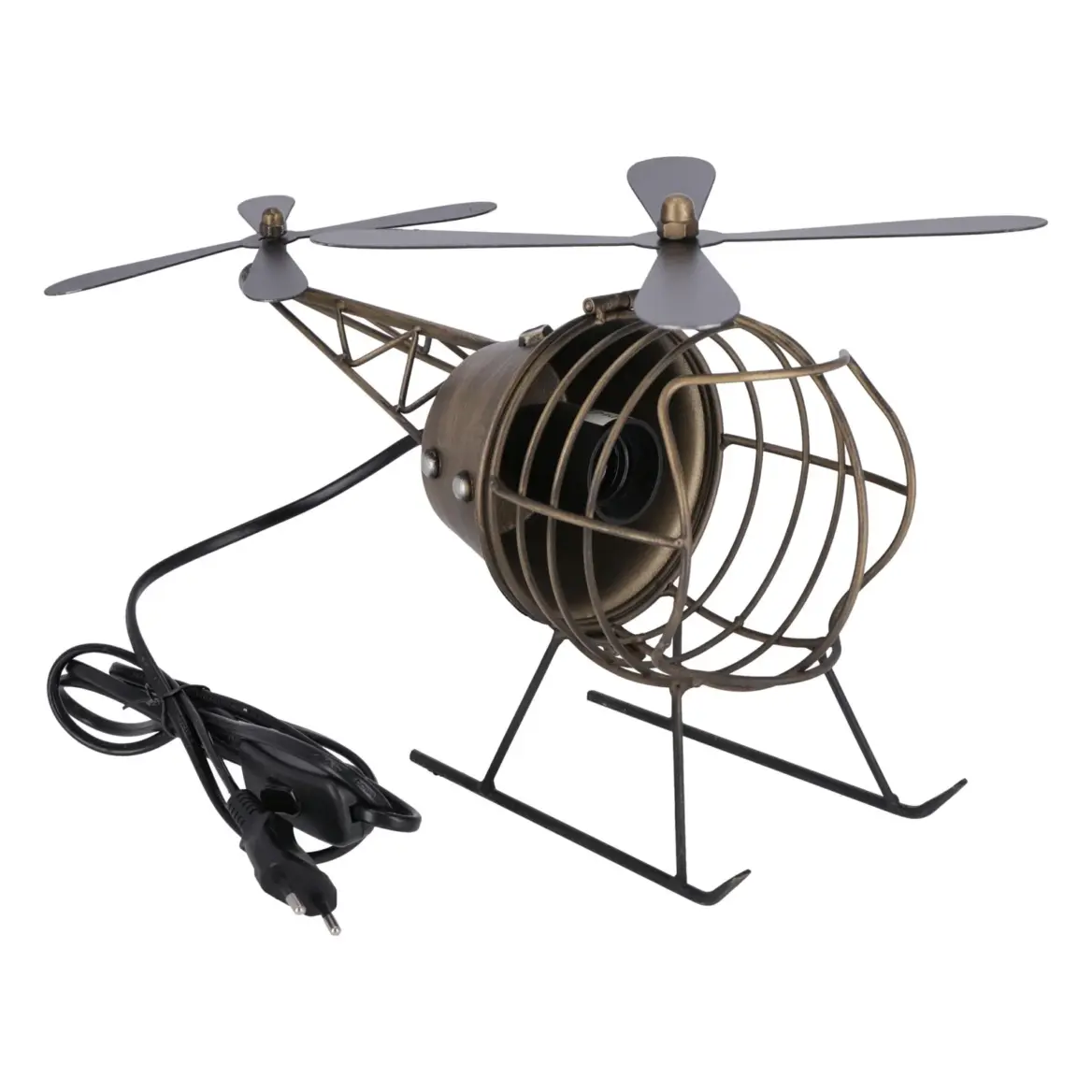 lampa de masa stil industrial elicopter l 40 cm