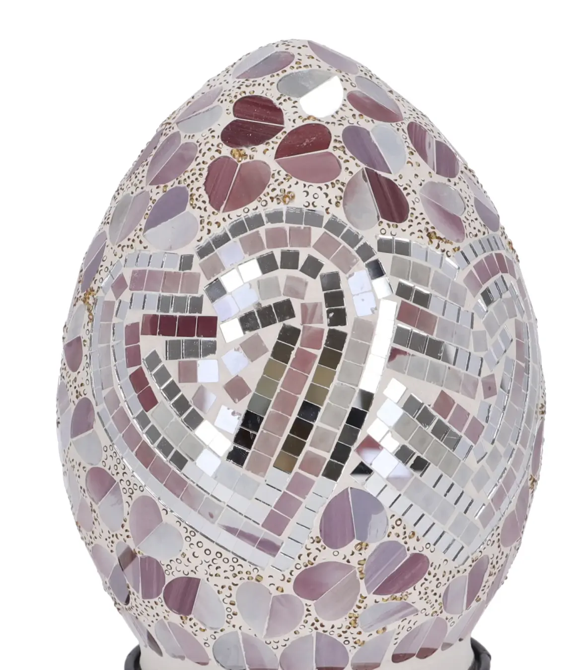 lampa de masa mozaic cuore h 21,5 cm
