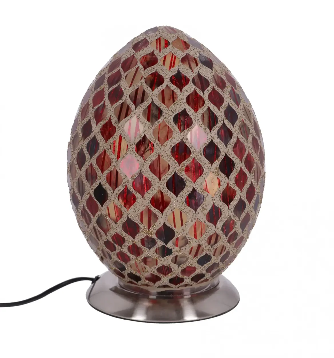 lampa de masa mozaic oriental h 31,5 cm