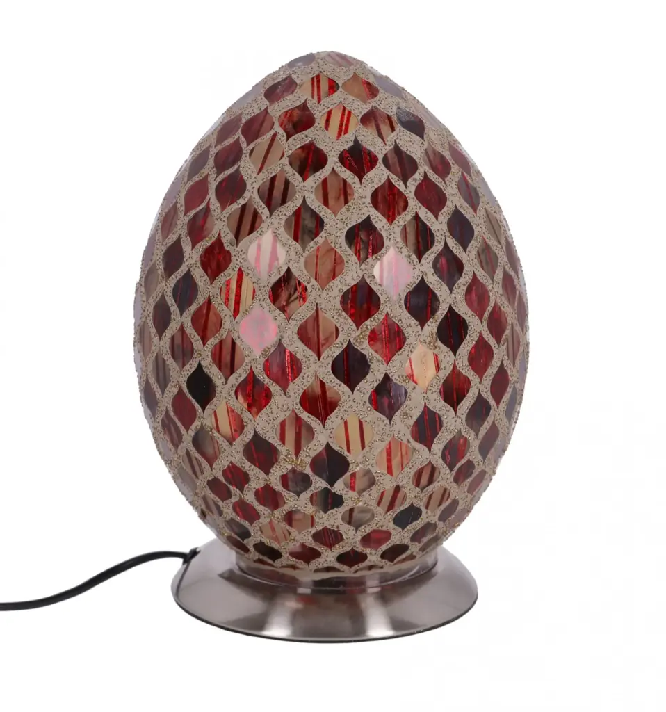 lampa de masa mozaic oriental h 31,5 cm