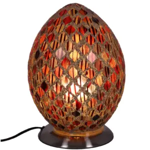 lampa de masa mozaic oriental h 31,5 cm