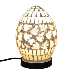 lampa de masa mozaic petal h 21,5 cm