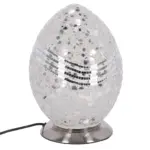 lampa de masa mozaic silver h 31,5 cm