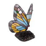 lampa de masa tiffany butterfly h 23 cm
