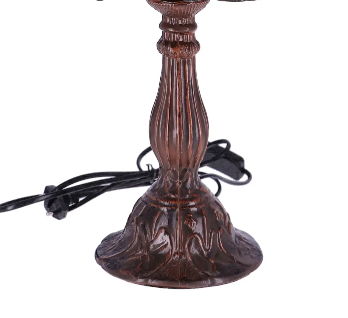 lampa de masa tiffany libelula h 45 cm ,abajur 30 cm
