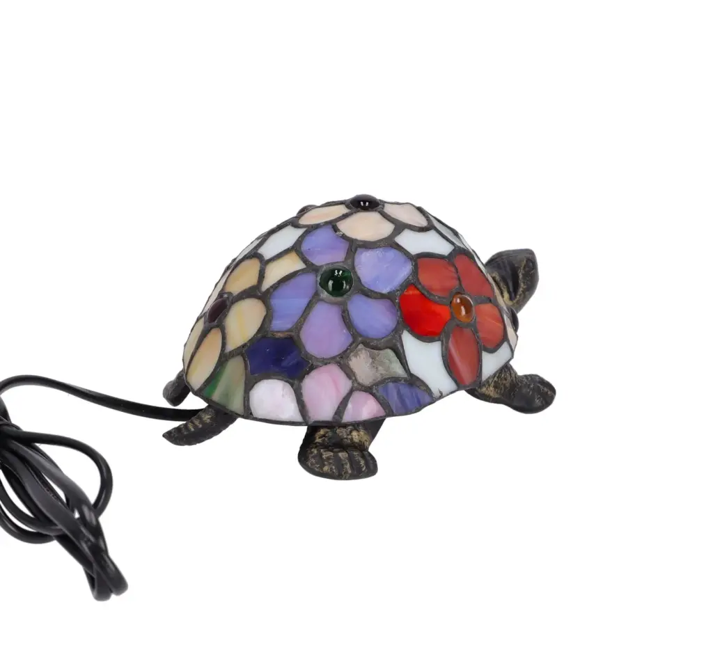 lampa de masa tiffany turtle 20 cm