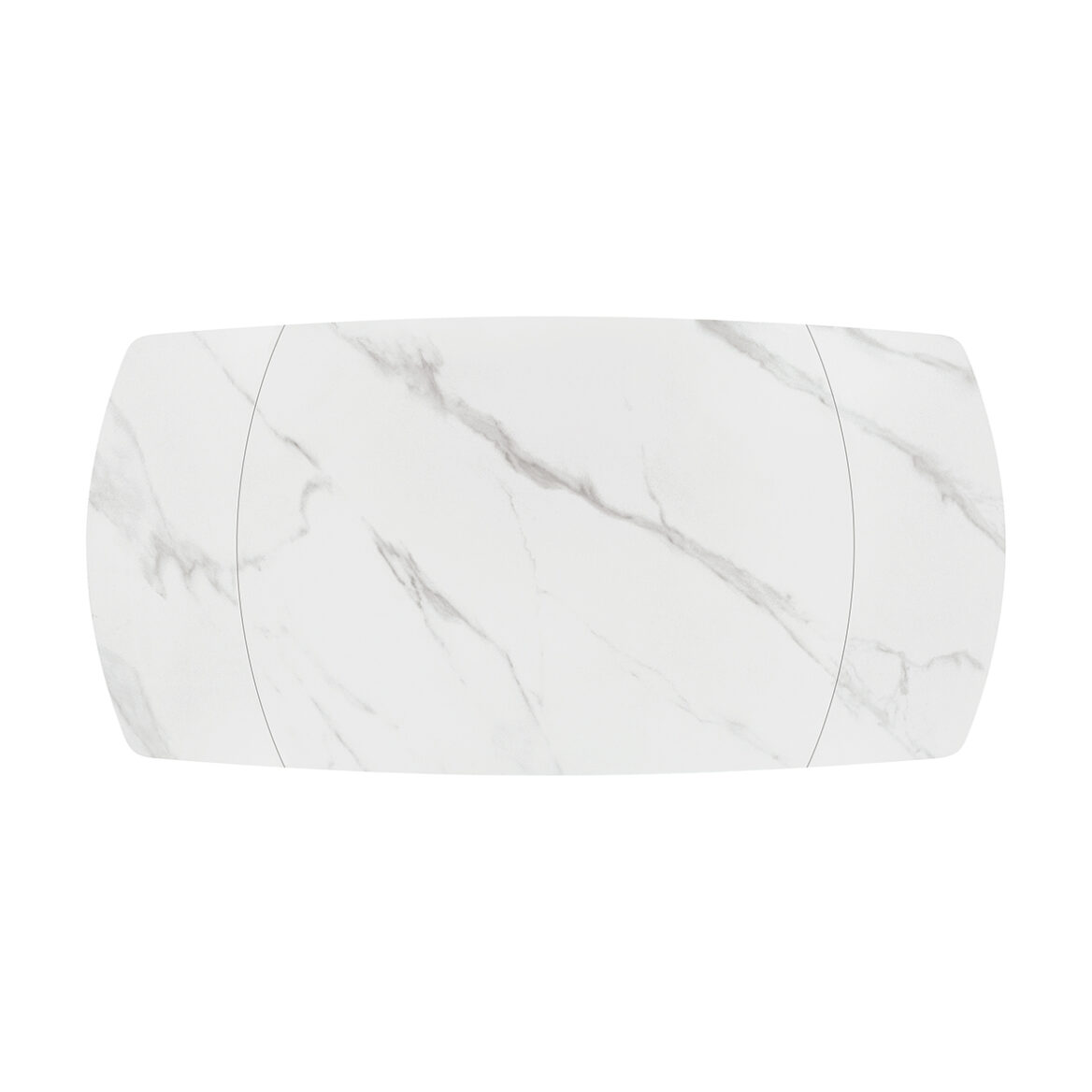 masa ceramica extensibila rotativa white120 x 88 x h 76 cm