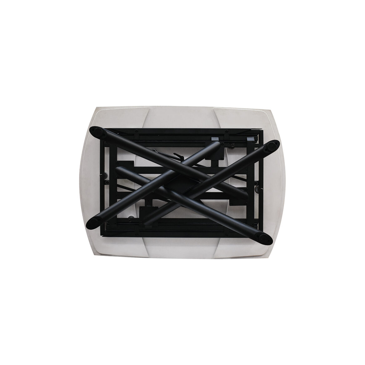 masa ceramica extensibila rotativa white120 x 88 x h 76 cm