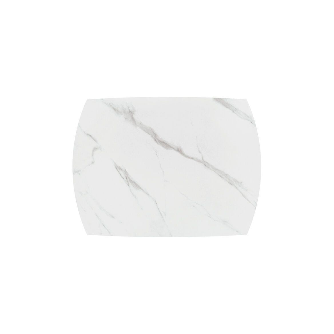 masa ceramica extensibila rotativa white120 x 88 x h 76 cm