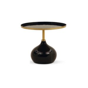 masuta cafea noir eclipse metalica Ø 60 cm/ h 55 cm