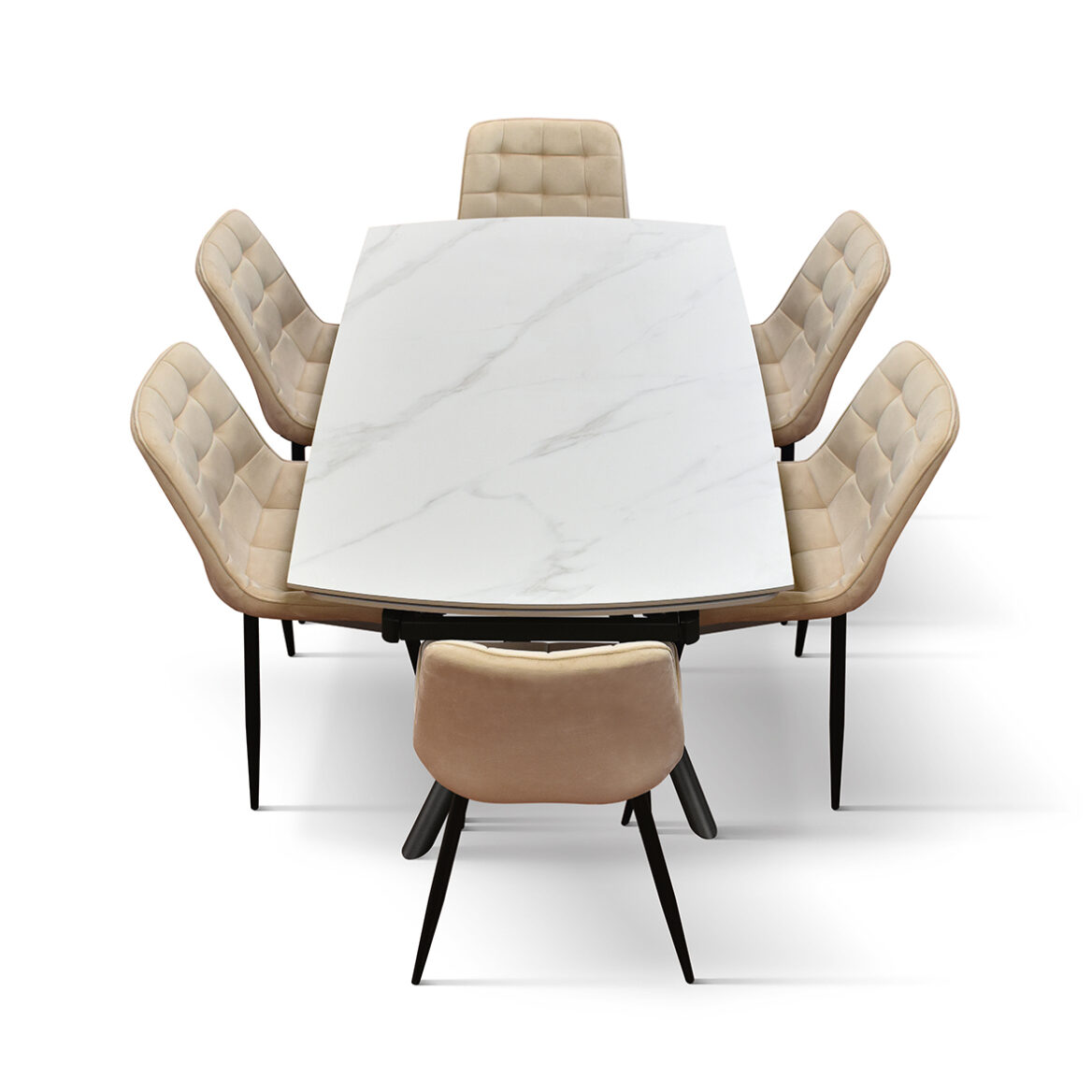 masa ceramica extensibila sahara statuario 160 cm /90 cm /75 cm