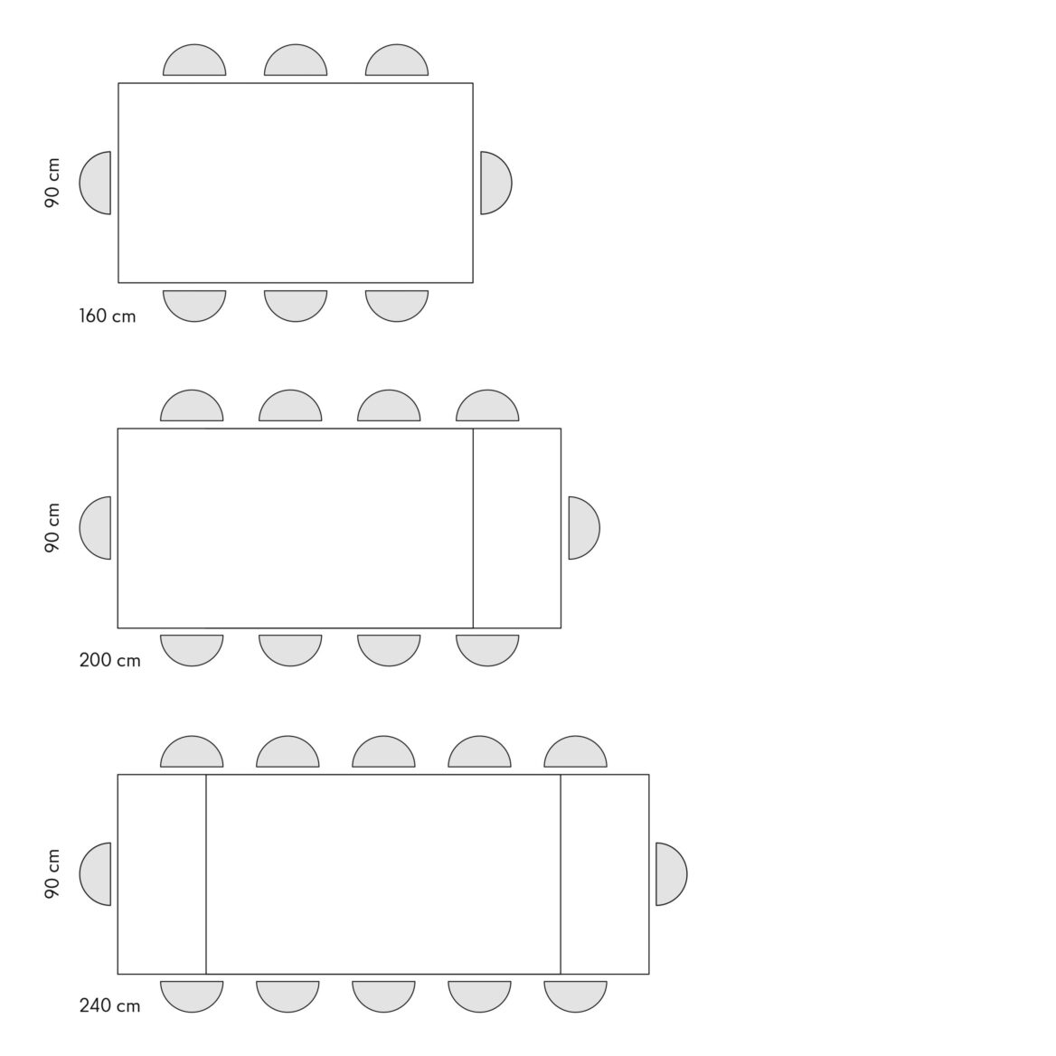masa ceramica extensibila calacatta 160 cm/ 90 cm/ h76 cm