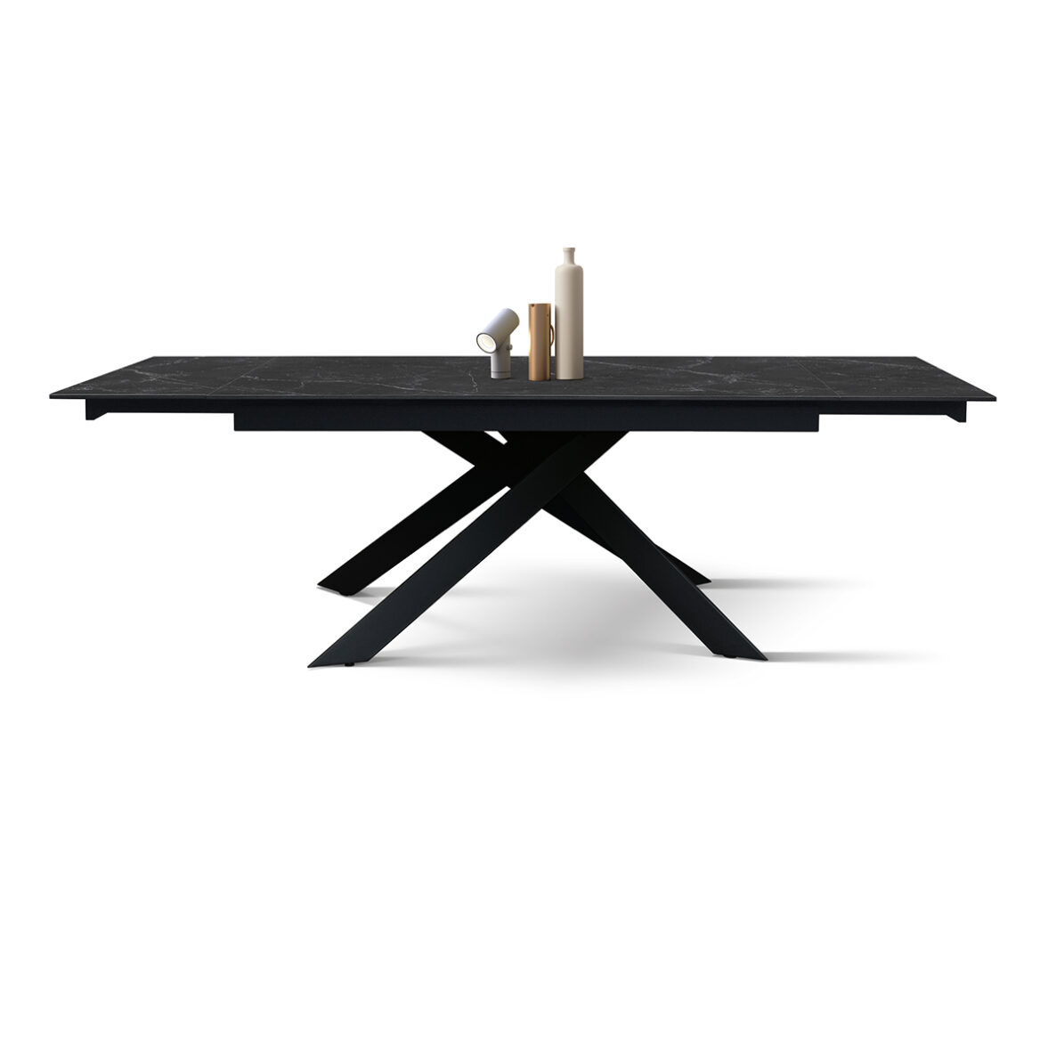 masa ceramica extensibila calacatta 160 cm/ 90 cm/ h76 cm