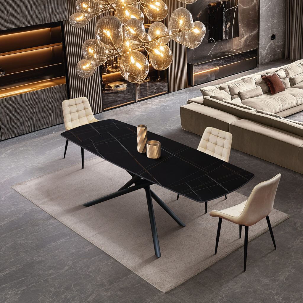 masa ceramica extensibila sahara140 x 90 x h75 cm