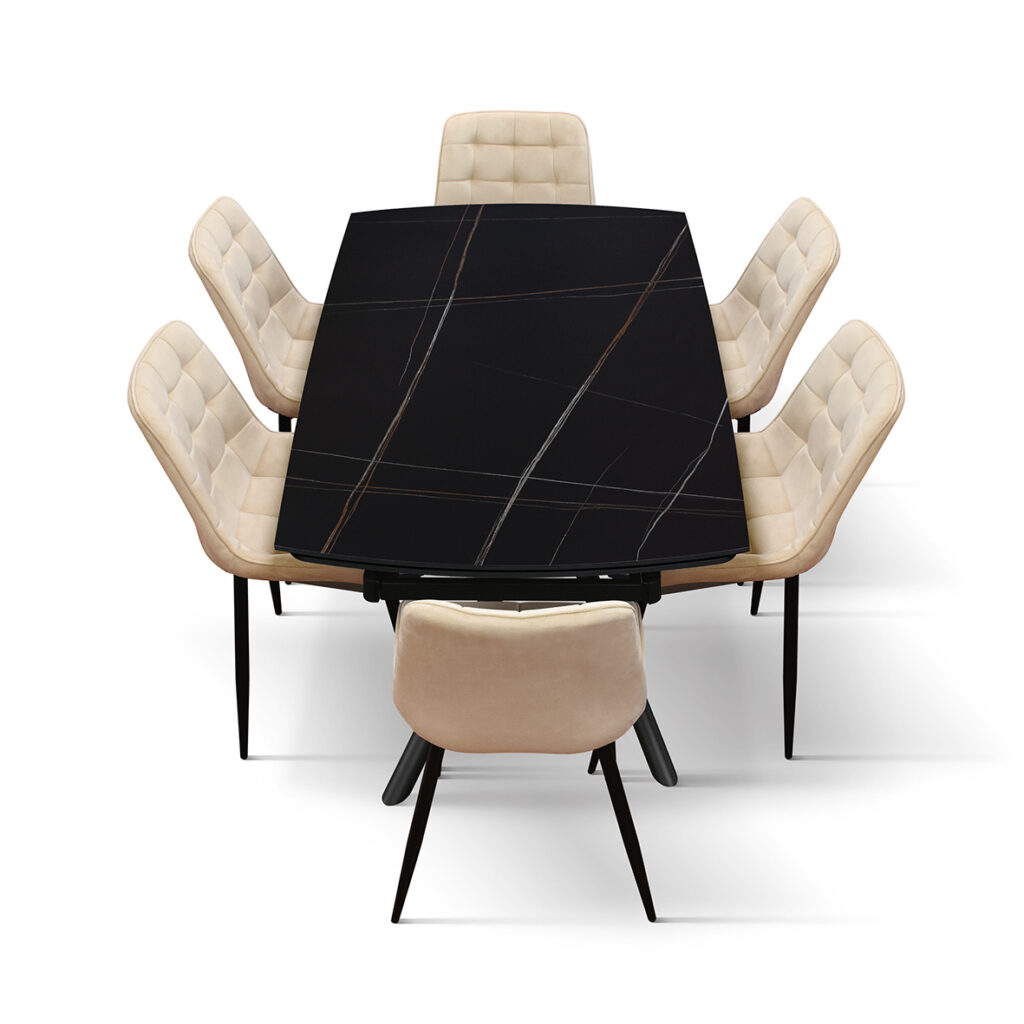 masa ceramica extensibila sahara140 x 90 x h75 cm
