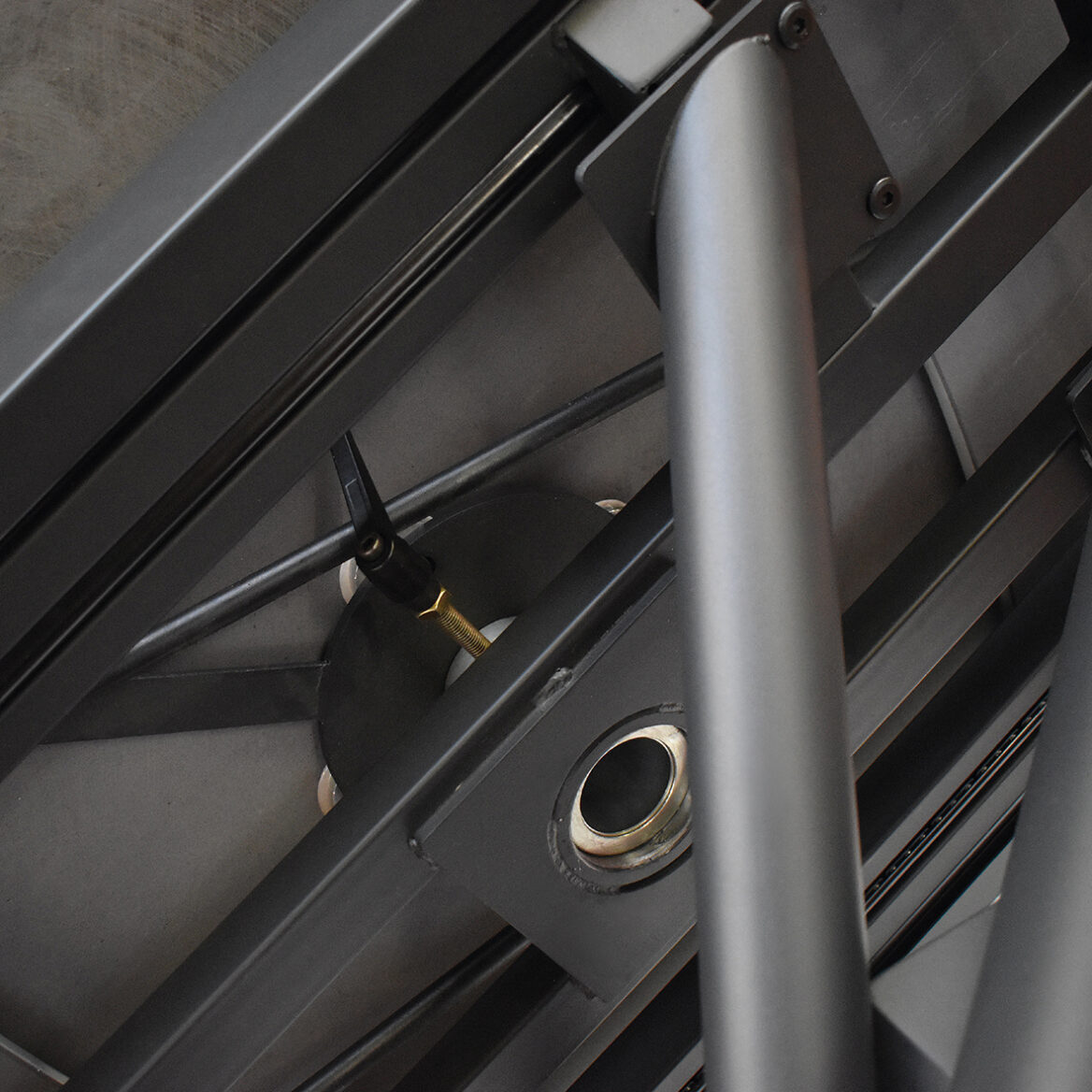 masa ceramica extensibila rotativa noir 120 x 88 x h 76 cm