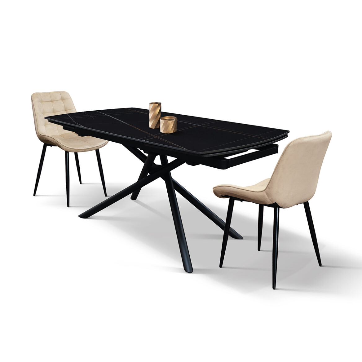 masa ceramica extensibila sahara140 x 90 x h75 cm