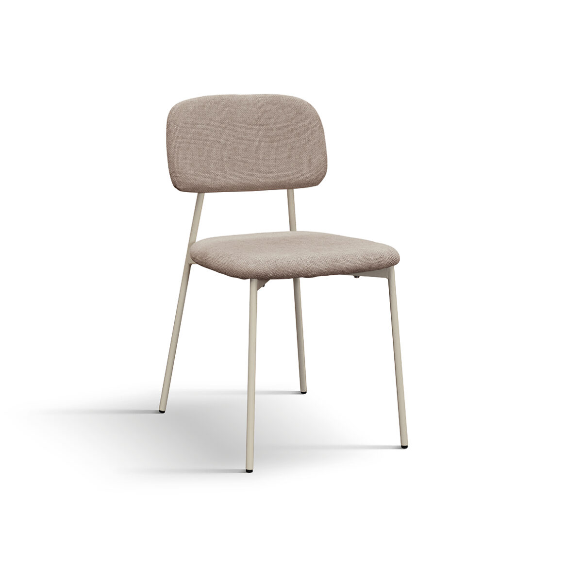 set 4 scaune beto ,tesatura ,structura metalica