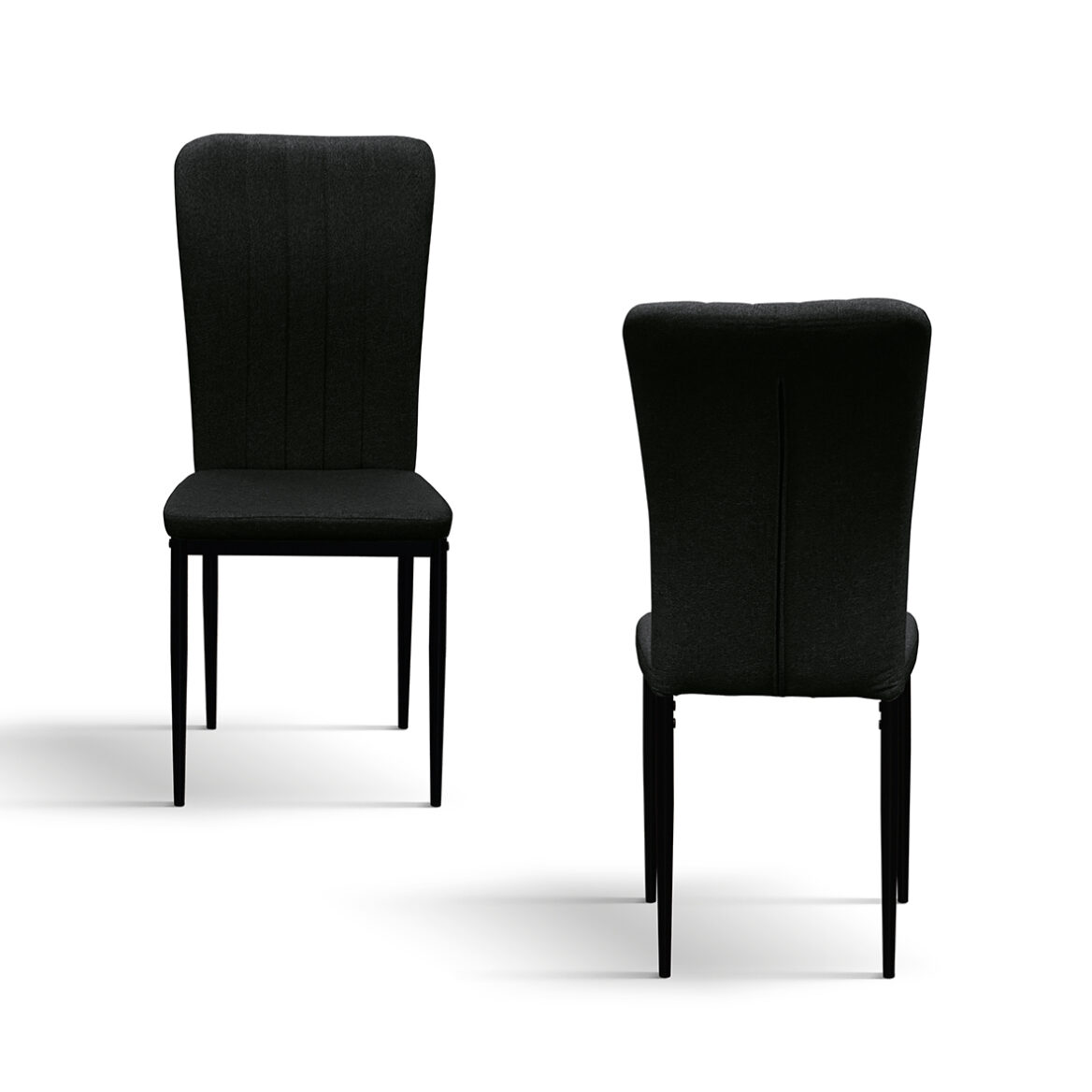 set 6 scaune alto, tesatura ,structura metalica