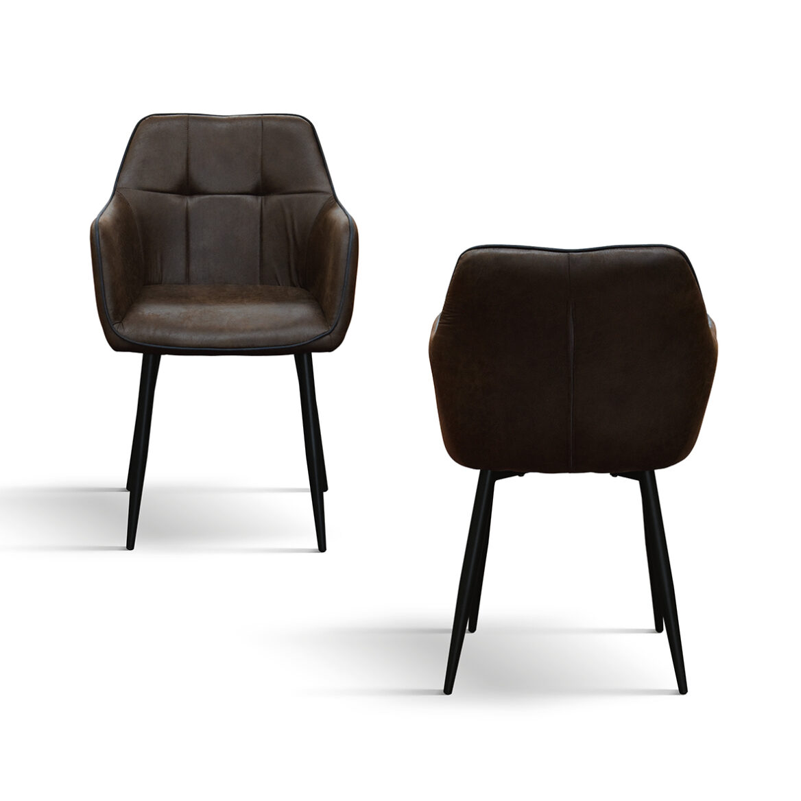 set 4 scaune industry, piele ecolo