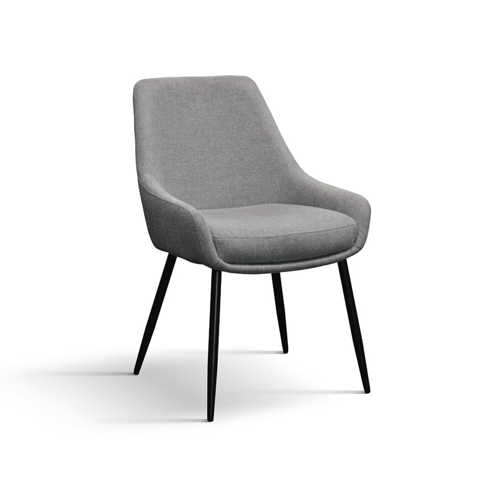 scaun tip fotoliu marisa, tesatura si structura metalica