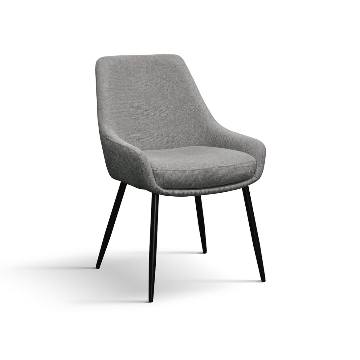 scaun tip fotoliu marisa, tesatura si structura metalica