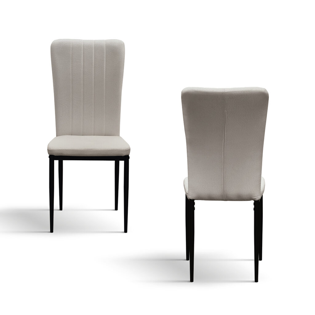 set 6 scaune alto, tesatura ,structura metalica