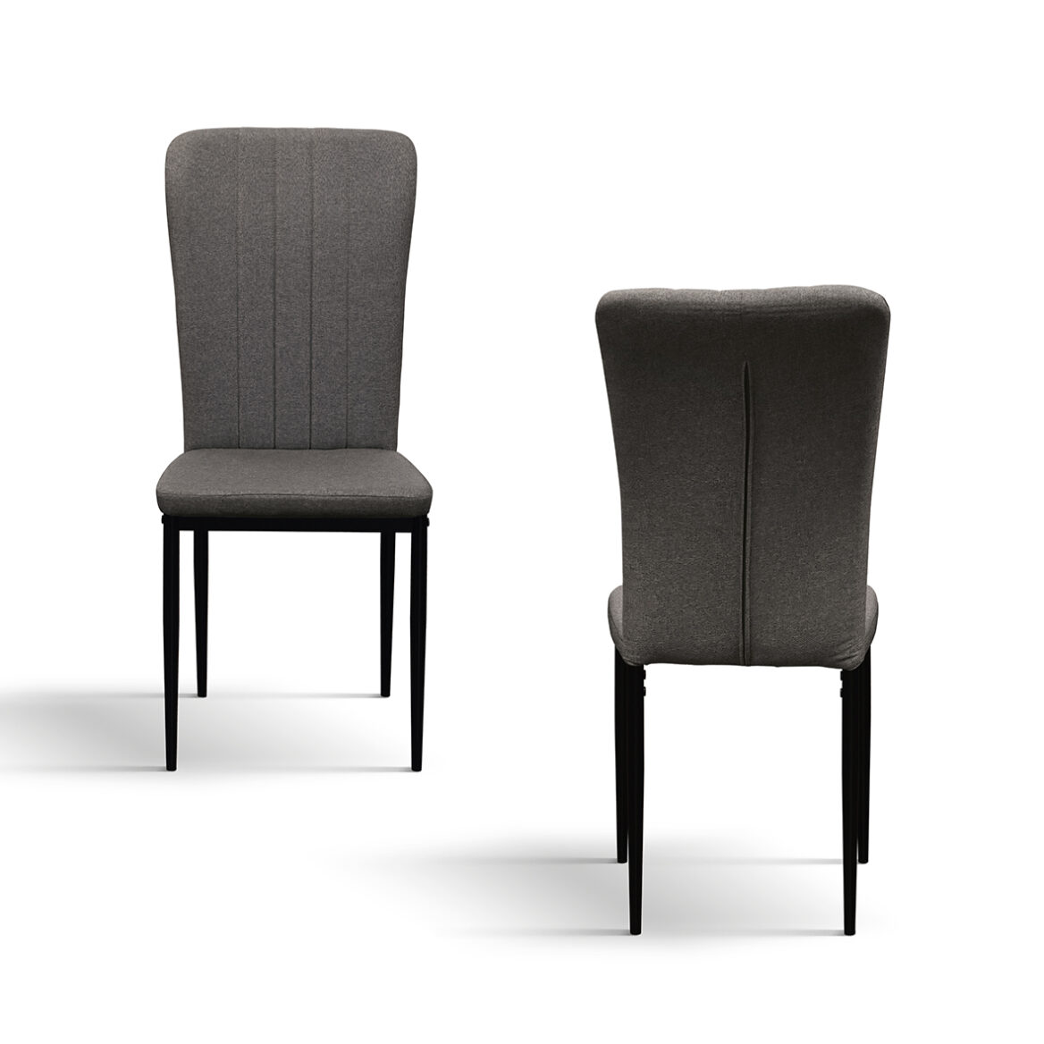 set 6 scaune alto, tesatura ,structura metalica