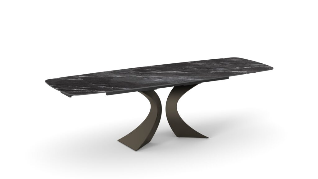 masa ceramica extensibila clepsydra 180 cm /90 cm / h 77 cm