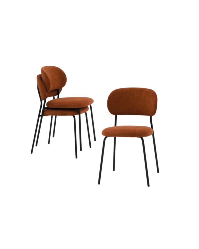 scaun neo, tesatura, structura metalica