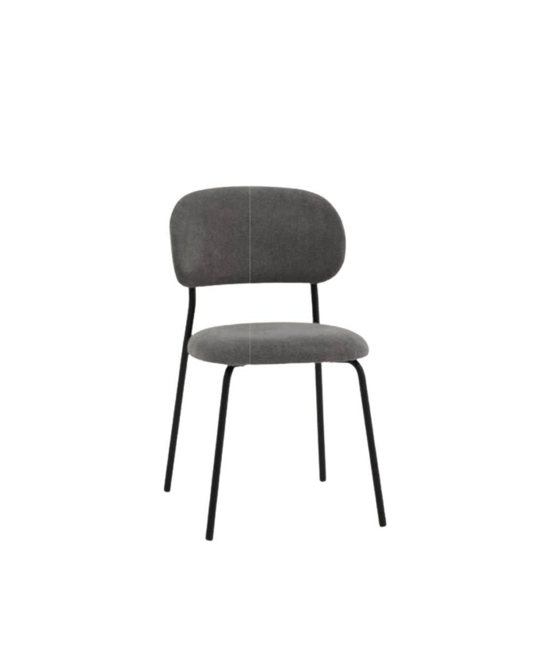 Scaun NEO, tesatura, structura metalica - GRI ANTRACIT