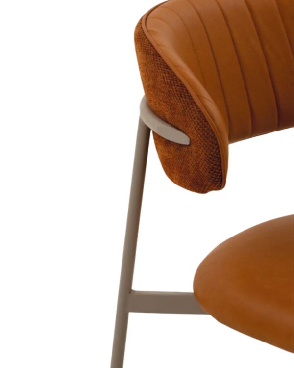 scaun mira, tesatura, structura metalica