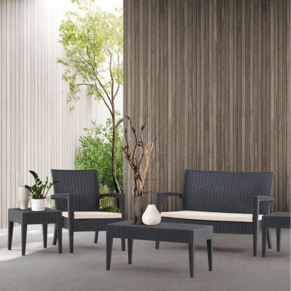 set terasa martin, ratan sintertic