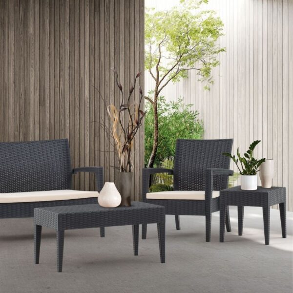 set terasa martin, ratan sintertic