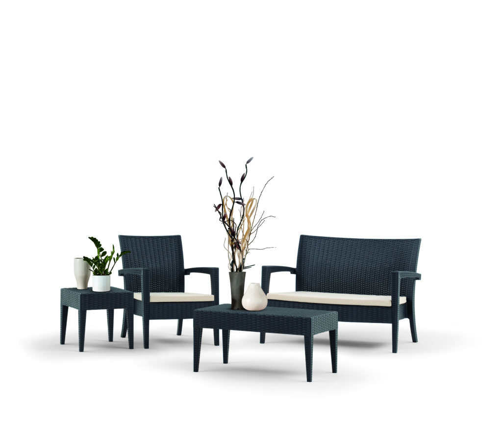 set terasa martin, ratan sintertic