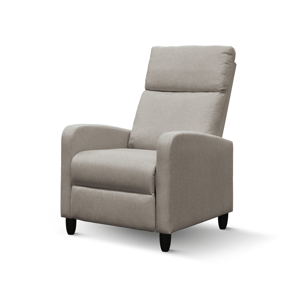 fotoliu recliner anna, țesătură, cadru metalic