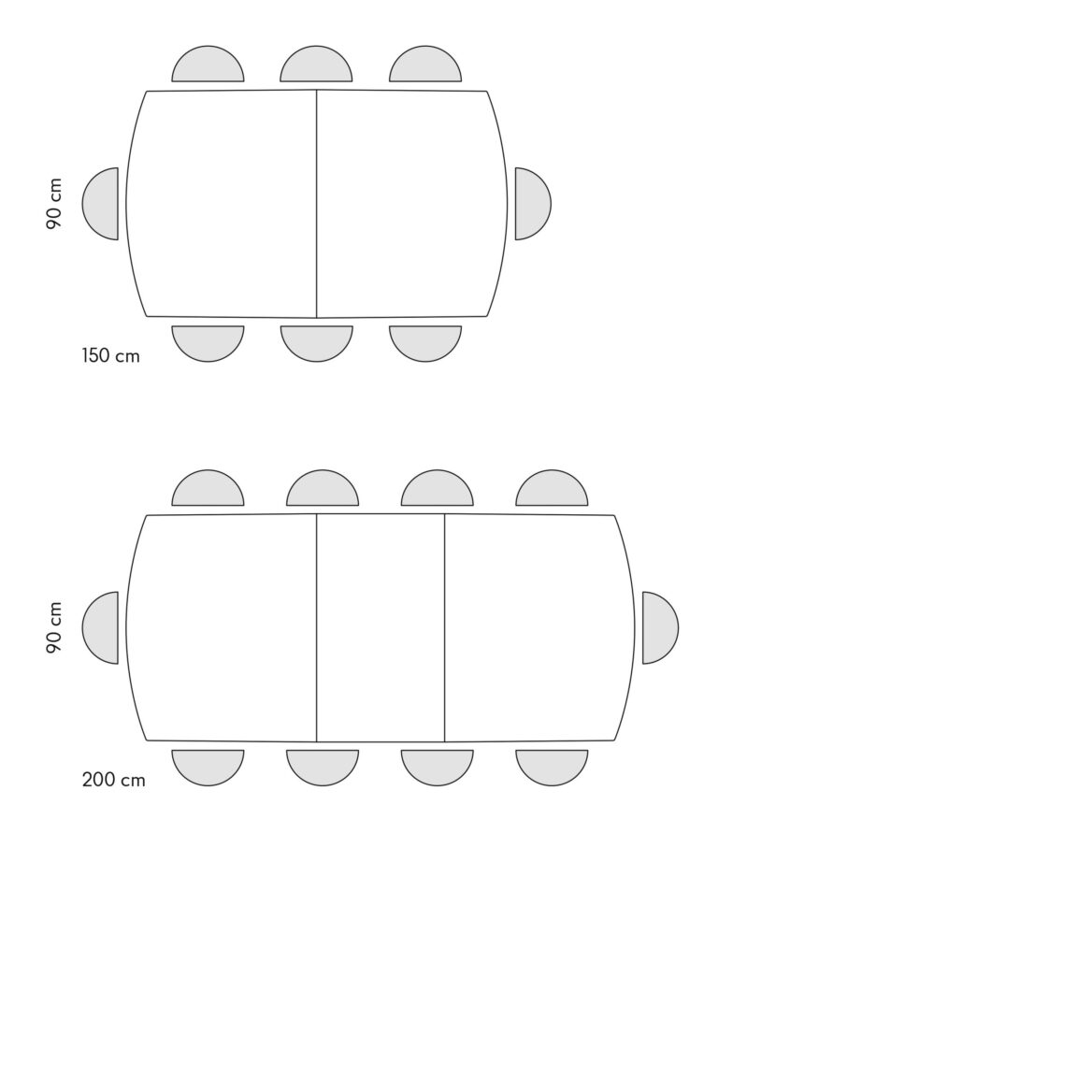 masă alma extensibilă, sticlă ceramică picior metalic