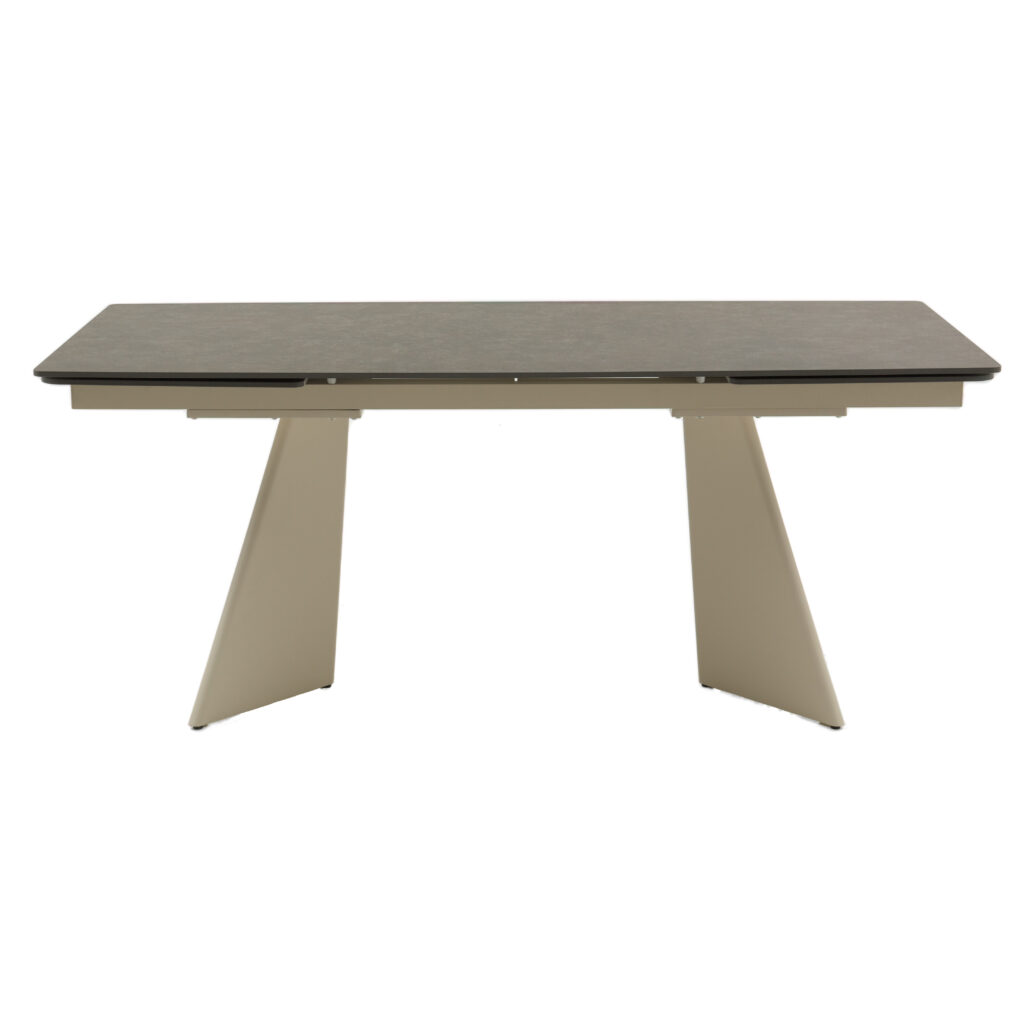 masă ceramică colle beige, extensibilă 280 cm/90 cm