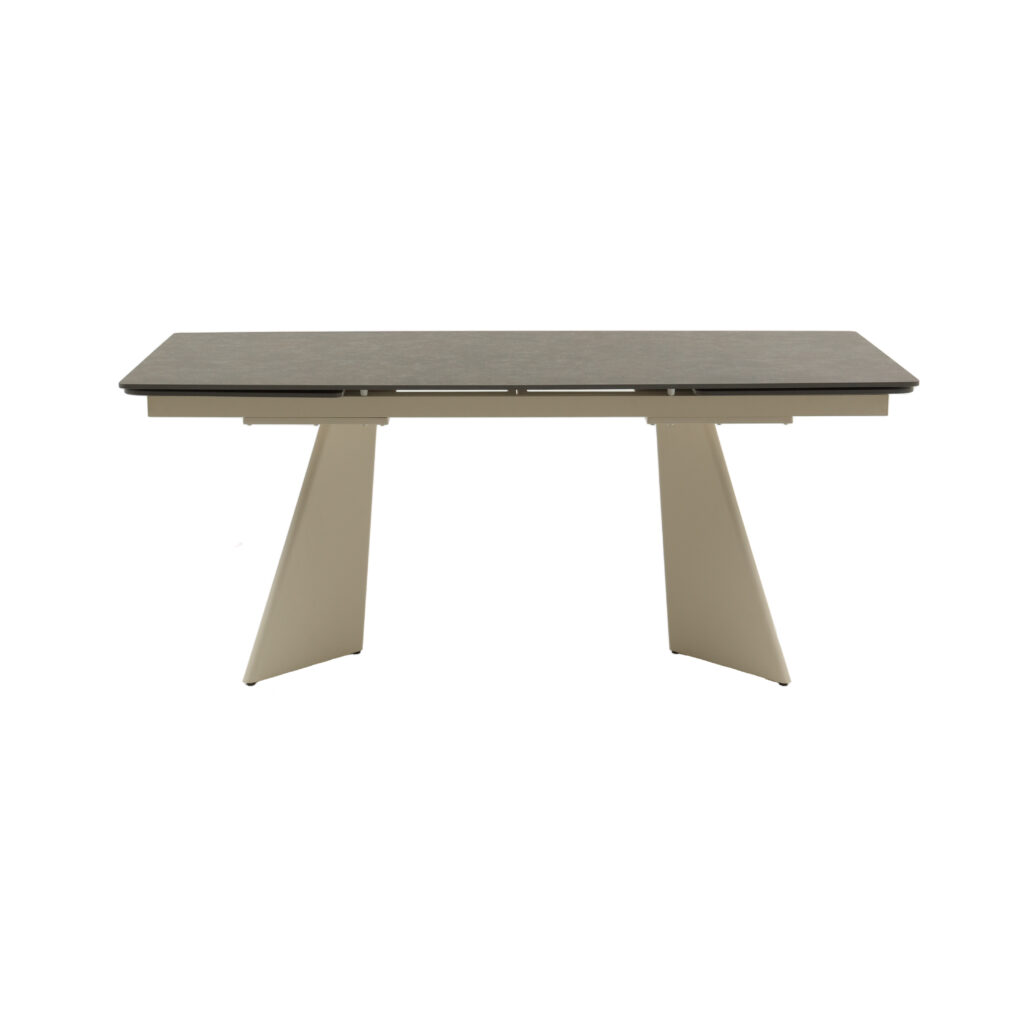 masă ceramică colle beige, extensibilă 280 cm/90 cm
